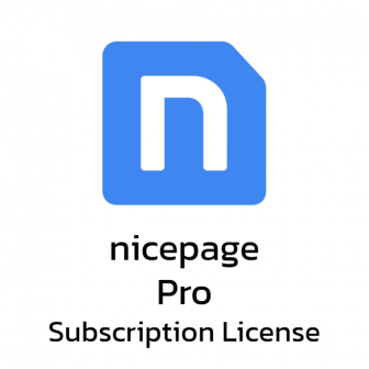 Nicepage Pro - Subscription License โปรแกรมทำเว็บ รุ่นโปร ลิขสิทธิ์รายปี ออกแบบเว็บไซต์ได้ไม่จำกัดจำนวน รองรับ WordPress และ Joomla ออกแบบง่าย สไตล์ลากและวาง