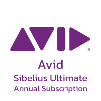 Avid Sibelius Ultimate - Annual Subscription โปรแกรมแต่งเพลง เรียบเรียงเพลง ใช้ในการสอนดนตรี รุ่นระดับสูง ลิขสิทธิ์รายปี ใช้งานได้บน PC โน้ตบุ๊ก iPad