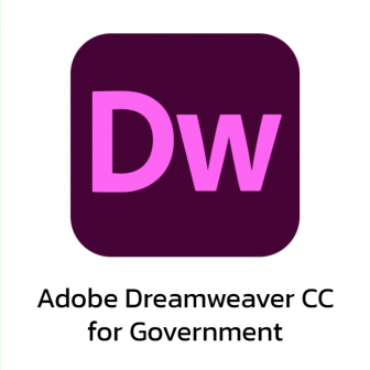Adobe Dreamweaver CC for Government (โปรแกรมสร้างเว็บไซต์ยอดนิยม ใช้งานง่าย สำหรับหน่วยงานราชการ)