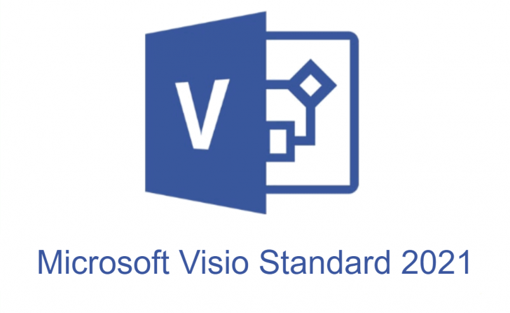 โปรแกรมออกแบบไดอะแกรมสำหรับธุรกิจ รุ่นมาตรฐาน Microsoft Visio Standard 2021