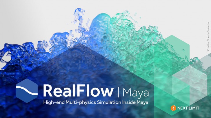 ปลั๊กอินสร้างเอฟเฟคคลื่น สายน้ำ ในวิดีโออนิเมชัน RealFlow Maya