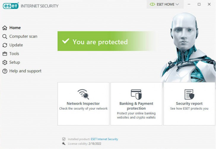 โปรแกรมแอนตี้ไวรัส ป้องกันภัยออนไลน์ ESET Internet Security EDITION 2023