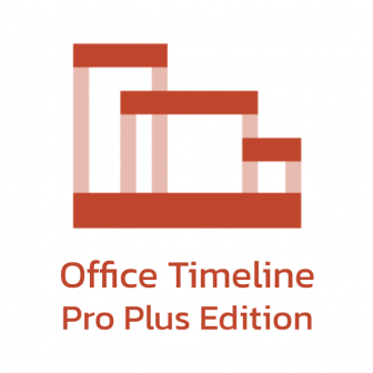 Office Timeline Pro Plus Edition (ปลั๊กอิน PowerPoint รุ่นความสามารถสูงสุด เปลี่ยนข้อมูลการจัดการโครงการ ให้เป็นสไลด์นำเสนอที่สวยงาม เข้าใจง่าย)
