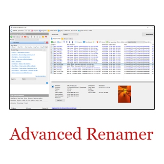 โปรแกรมเปลี่ยนชื่อไฟล์ขั้นสูง Advanced Renamer