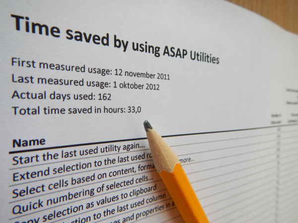 ปลั๊กอิน Excel ช่วยประหยัดเวลาทำงานกับตารางข้อมูล ASAP Utilities