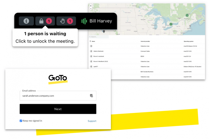 โปรแกรมประชุมออนไลน์ รุ่นสูงสุด GoTo Meeting Enterprise