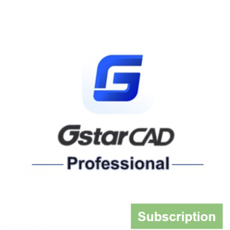GstarCAD 2024 Professional - Subscription License (โปรแกรมออกแบบ เขียนแบบ 2 มิติ / 3 มิติ รุ่นโปร ลิขสิทธิ์แบบรายปี)