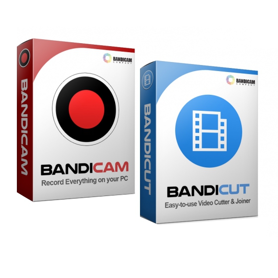 ชุดโปรแกรมบันทึกวิดีโอหน้าจอ ตัดต่อวิดีโอ รุ่นองค์กร Bandicam Screen Recorder and Bandicut Video Cutter for Business