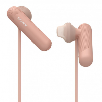 ขาย SONY WI-SP500 หูฟังบลูทูธ In-Ear คุ้มค่า เสียงดี สำหรับใส่ออกกำลังกาย ขนาดเล็ก ได้ยินเสียงรอบตัวระหว่างใช้งาน แบตเตอรี่ใช้งานได้ 8 ชั่วโมง มี NFC จับคู่ง่าย