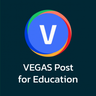 VEGAS Post (EDU) (โปรแกรมตัดต่อวิดีโอคุณภาพสูง ใช้ในงานสตูดิโอ การสอนตัดต่อวิดีโอ สำหรับสถานศึกษา โรงเรียน มหาวิทยาลัย)