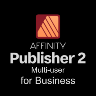 Affinity Publisher 2 (Multi-user) for Business (โปรแกรมออกแบบสื่อสิ่งพิมพ์ โปสเตอร์ โบรชัวร์ e-Book สำหรับผู้ใช้งานหลายคน ในองค์กร)