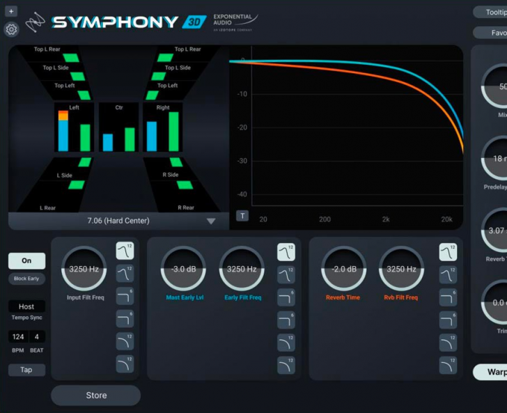 ฟีเจอร์ของ เอนจิ้น iZotope Symphony 3D by Exponential Audio