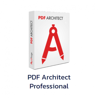 PDF Architect Professional 9 - Subscription License (โปรแกรมจัดการ แก้ไขไฟล์ PDF คุณภาพสูง รองรับลายเซ็นอิเล็กทรอนิกส์ รุ่นโปร ลิขสิทธิ์รายปี)