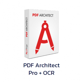 PDF Architect Pro + OCR 9 - Subscription License (โปรแกรมจัดการ แก้ไขไฟล์เอกสาร PDF คุณภาพสูง รองรับลายเซ็นอิเล็กทรอนิกส์ รุ่นโปร พร้อมฟังก์ชัน OCR ลิขสิทธิ์รายปี)