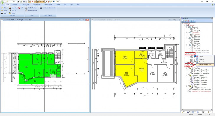 โปรแกรมออกแบบสถาปัตยกรรม รุ่นเริ่มต้น Ashampoo 3D CAD Architecture 11