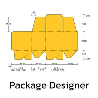 Package Designer (โปรแกรมออกแบบบรรจุภัณฑ์แบบ 3 มิติ)