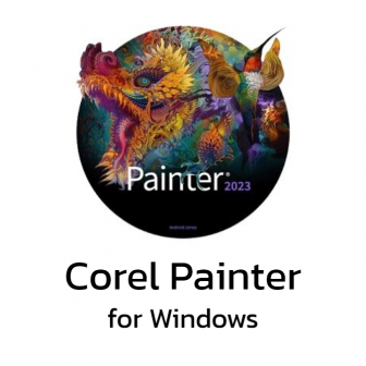 Corel Painter 2023 for Windows โปรแกรมวาดรูป มาพร้อมเครื่องมือ และฟังก์ชันครบครัน เก็บรายละเอียดรูปภาพได้สมบูรณ์แบบ เวอร์ชันสำหรับมืออาชีพ ใช้งานบน Windows