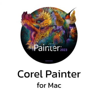 Corel Painter 2023 for Mac (โปรแกรมวาดรูปบนเครื่อง Mac สำหรับมืออาชีพ)