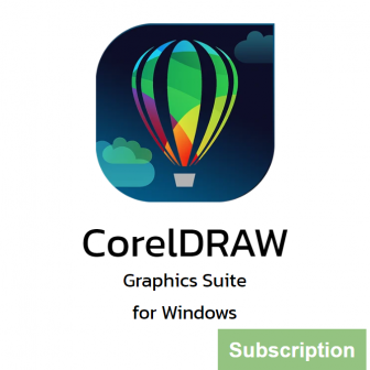 CorelDRAW Graphics Suite 2023 for Windows - Subscription License (ชุดโปรแกรมวาดรูปกราฟิก แต่งรูปภาพ รุ่นสูงสุด บน Windows สำหรับมืออาชีพ และธุรกิจทุกระดับ ลิขสิทธิ์รายปี)