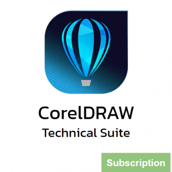 CorelDRAW Technical Suite 2023 - Subscription License (ชุดโปรแกรมจัดทำเอกสารงานออกแบบเชิงวิศวกรรม ลิขสิทธิ์รายปี)