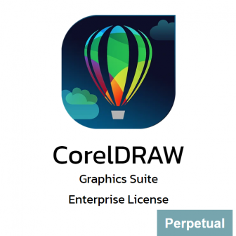 CorelDRAW Graphics Suite 2023 Enterprise License (ชุดโปรแกรมวาดรูปกราฟิก แต่งรูปภาพ รุ่นสูงสุด สำหรับมืออาชีพ และธุรกิจทุกระดับ ลิขสิทธิ์ซื้อขาด)