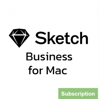 Sketch Business for Mac - Subscription License (โปรแกรมออกแบบ UI UX สำหรับแอปพลิเคชัน และเว็บ รุ่นสำหรับธุรกิจ ลิขสิทธิ์รายปี)