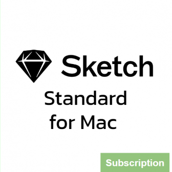 Sketch Standard for Mac - Subscription License (โปรแกรมออกแบบ UI UX สำหรับแอปพลิเคชัน และเว็บ รุ่นมาตรฐาน ลิขสิทธิ์แบบรายปี)