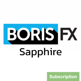 Boris FX Sapphire 2023 - Subscription License (ปลั๊กอินใส่แสงเอฟเฟกต์สวย ๆ ลงในวิดีโอ UltraGlow และ UltraZap ลิขสิทธิ์จ่ายรายปี สำหรับ Adobe, Avid และ OFX)