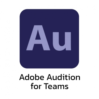 Adobe Audition for Teams โปรแกรมตัดต่อเสียง สร้างลูกเล่น เกี่ยวกับเสียง ใส่ Sound Effect ปรับแต่งเสียงพูด เสียงร้อง อัดเสียง มิกซ์เสียง ช่วยทำ Podcast ได้ดี