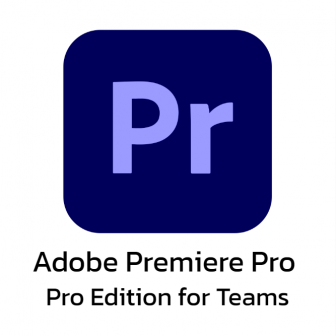 Adobe Premiere Pro - Pro Edition for Teams (โปรแกรมตัดต่อวิดีโอระดับมืออาชีพ รุ่นโปร)