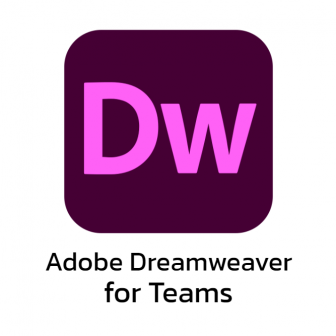 Adobe Dreamweaver for Teams (โปรแกรมสร้างเว็บไซต์ยอดนิยม ใช้งานง่าย)