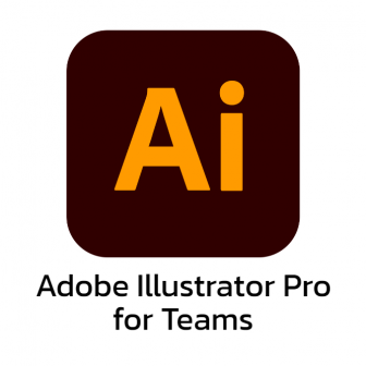 Adobe Illustrator Pro for Teams โปรแกรมวาดภาพเวกเตอร์ รองรับการใช้งานกับปากกา มีลูกเล่นต่าง ๆ และเครื่องมือพิเศษ ให้เลือกใช้มากมาย รุ่นโปร มี Adobe Stock