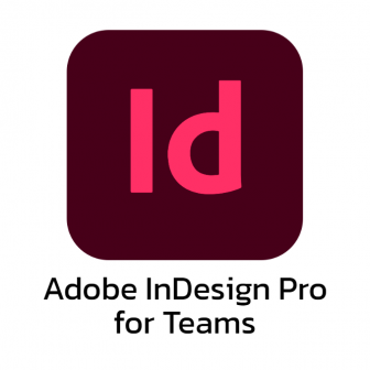 Adobe InDesign Pro for Teams (โปรแกรมออกแบบสื่อสิ่งพิมพ์ หนังสือ นิตยสาร รุ่นโปร)