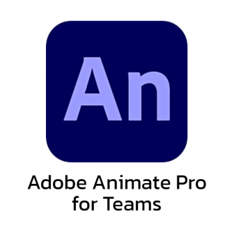 Adobe Animate Pro for Teams (โปรแกรมสร้างการ์ตูนอนิเมชัน สำหรับเกม เว็บไซต์ แบนเนอร์โฆษณา รุ่นโปร)