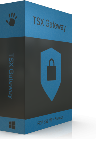 โปรแกรมจัดตั้งเกทเวย์ เพื่อการเข้าใช้เทอร์มินัลเซิร์ฟเวอร์ผ่านอินเทอร์เน็ตอย่างปลอดภัย Thinstuff TSX Gateway