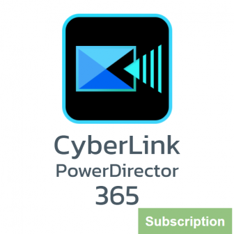 CyberLink PowerDirector 365 (โปรแกรมตัดต่อวิดีโอ รุ่นระดับสูง ลิขสิทธิ์รายปี สร้างสรรค์ผลงานที่ยอดเยี่ยม)