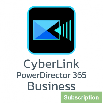 CyberLink PowerDirector 365 Business (โปรแกรมตัดต่อวิดีโอ รุ่นระดับสูง สำหรับธุรกิจ ลิขสิทธิ์รายปี สร้างสรรค์ผลงานที่ยอดเยี่ยม)