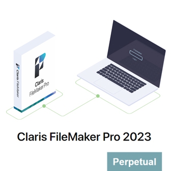 Claris FileMaker Pro 2023 (โปรแกรมสร้าง App บน iPad iPhone Windows Mac และบนเว็บ สำหรับใช้คนเดียว)