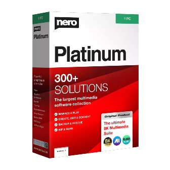 Nero Platinum Suite 2024 (รวมชุดโปรแกรมมัลติมีเดีย ไรท์แผ่น จัดการสื่อบันเทิง ตัดต่อวิดีโอ สำรองข้อมูล)
