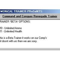 Command & Conquer Renegade (CCR) Trainer