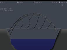 Bridge Builder Game (เกมส์ สร้างสะพาน) : 