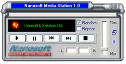 Nanosoft Media Station (โปรแกรม ดูหนังฟังเพลง และร้อง Karaoke) : 