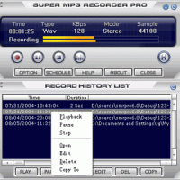 Super MP3 Recorder Professional