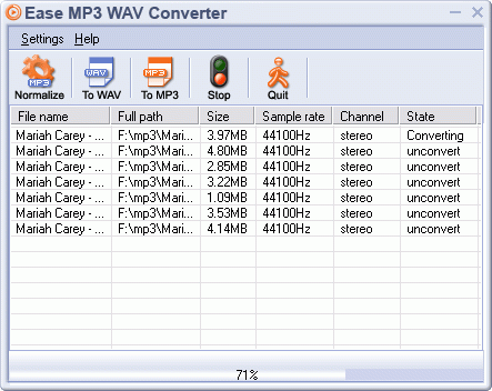 Ease-MP3-WAV-Converter : 