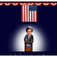 Elect John Kerry Screen Saver