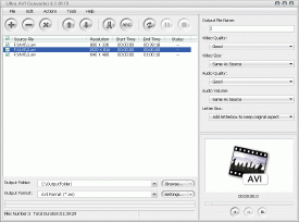 Ultra AVI Converter (โปรแกรม Ultra AVI Converter แปลงไฟล์วิดีโอ) : 