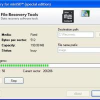 F-Recovery for miniSD
