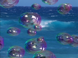 Amazing Bubbles 3D Screensaver  (Screensaver ฟองอากาศที่จะลอยขึ้นสู่ด้านบนของ Desktop) : 