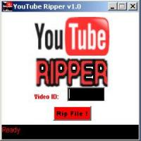 YouTube Ripper (โปรแกรม โหลดไฟล์ วิดีโอ จาก youtube.com มาไว้ในเครื่องเรา)