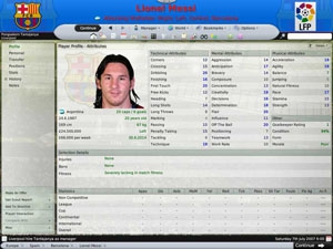 Football Manager 2008 (FM 2008) : 